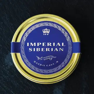 Premium Black Caviar - IMPERIAL SIBERIAN, 50g