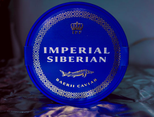 Premium Black Caviar - IMPERIAL SIBERIAN, 1000g